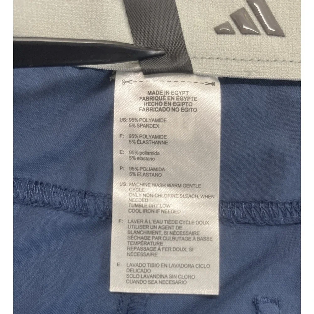 Adidas Golf Pants Men 36x32 Crew Navy Ultimate 365 Tapered 5 Pockets Stretch